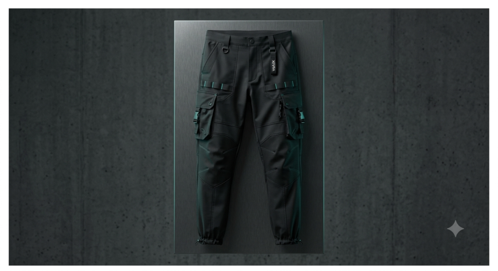 Tech Cargo Pants - Stealth Black